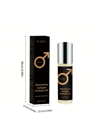 Men’s Pheromone Cologne Roll-On – Enhance Your Magnetic Appeal