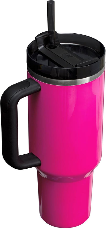 Stanley Electric Pink Flowstate Quencher H2.0 40oz Tumbler~BNWT