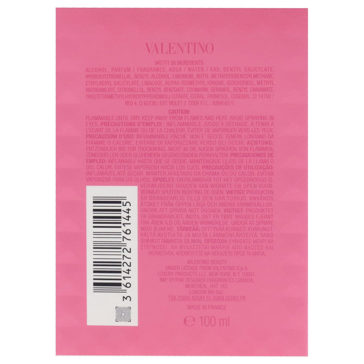 Valentino Donna Born In Roma EDP Spray Women 3.4 oz - Embrace Your Elegance