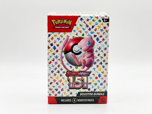 Pokémon TCG: Scarlet & Violet 151 Booster Bundle Box (Includes 6 Booster Packs)