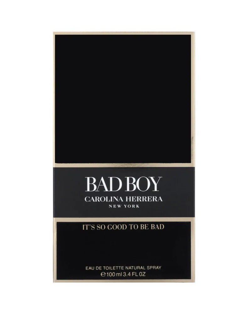 Carolina Herrera Bad Boy EDT 100ml 3.4 oz Eau de Toilette Spray for Men New