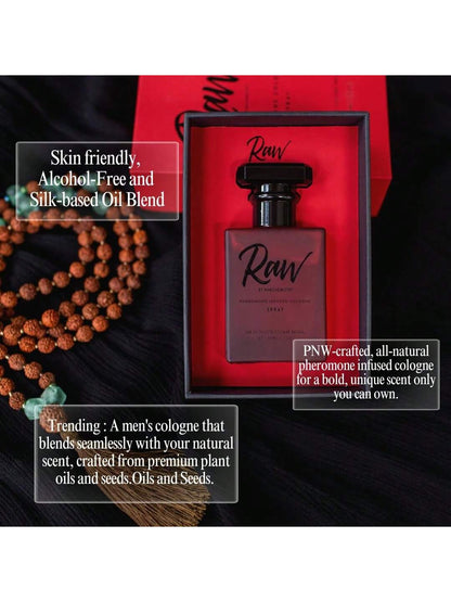 RawChemistry Raw Pheromone Cologne Men – Attract Naturally