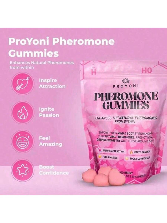 ProYoni Women’s Pheromone Gummies: Enhance Your Natural Allure