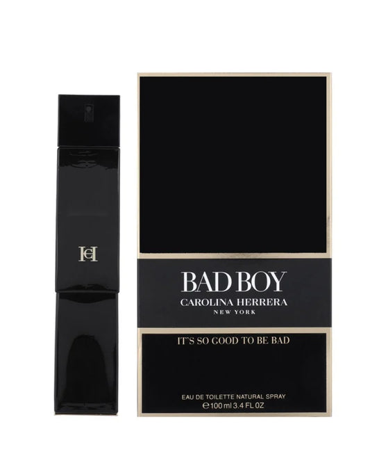 Carolina Herrera Bad Boy EDT 100ml 3.4 oz Eau de Toilette Spray for Men New
