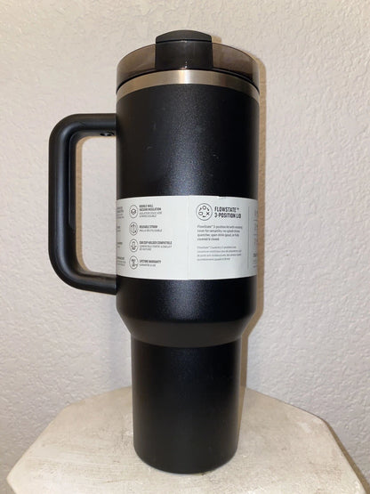 Stanley 40oz Quencher H2.0 Flowstate Tumbler- Black