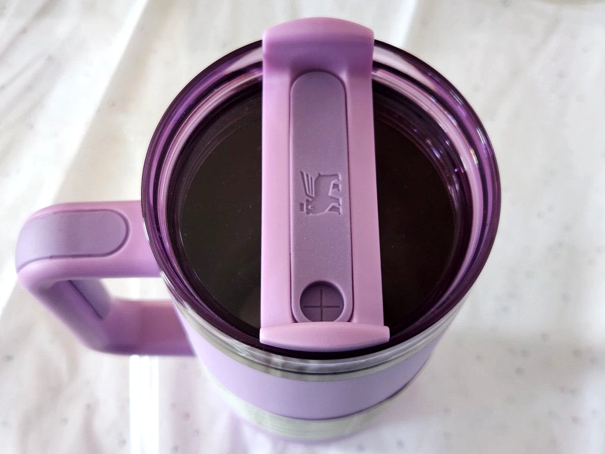 2024 STANLEY PURPLE w/ STARS TUMBLER 40oz - Stay Stylishly Hydrated