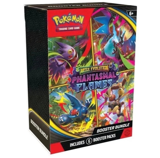 Pokémon Mega Evolution Phantasmal Flames Booster Bundle Sealed