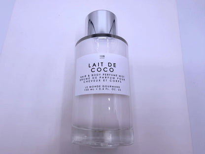 Le Monde Gourmand Lait De Coco 108 Hair & Body Eau De Toilette 100 ML/ 3.4 FL Oz