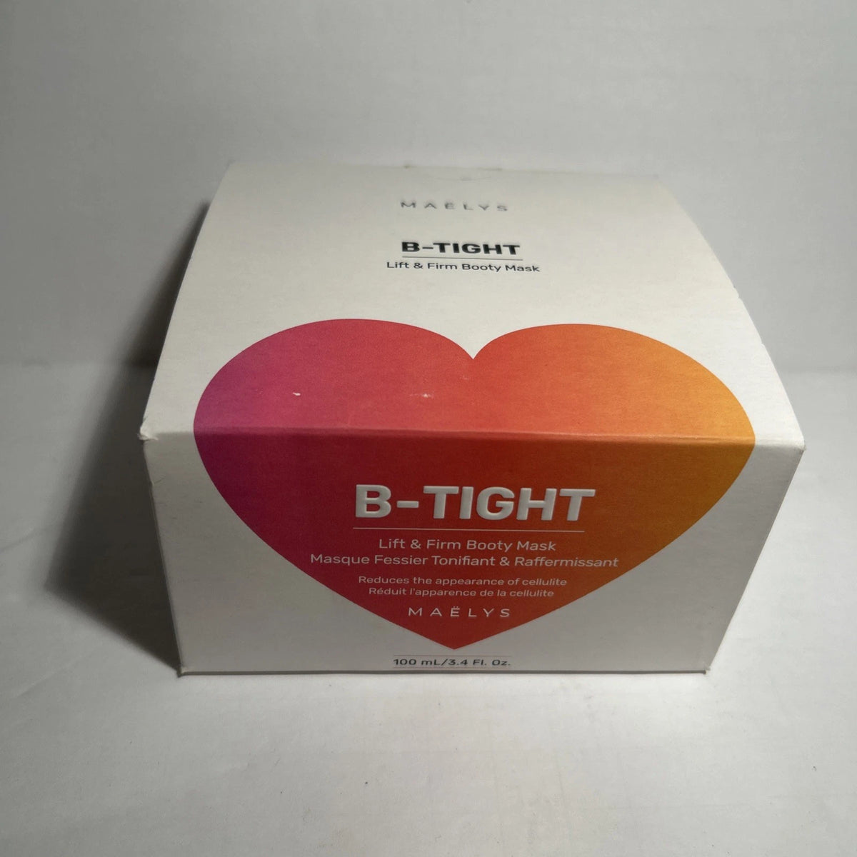 Maelys Cosmetics B-Tight Lift and Firm Booty Mask Moisturizer - 3.3 oz