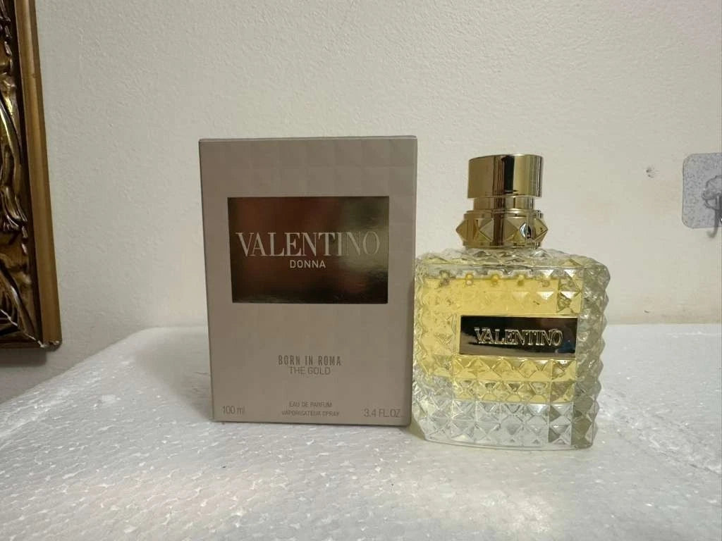 Valentino Born in Roma The Gold Donna Eau de Parfum Women 3.4oz/100ml New-Sealed