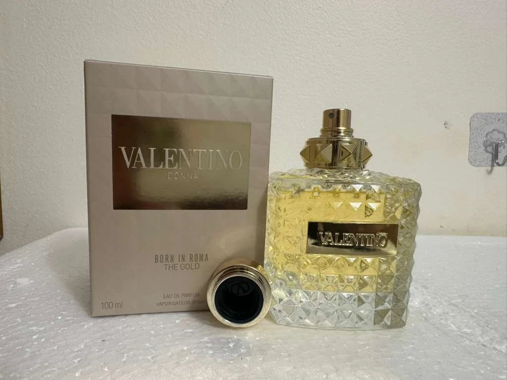 Valentino Born in Roma The Gold Donna Eau de Parfum Women 3.4oz/100ml New-Sealed