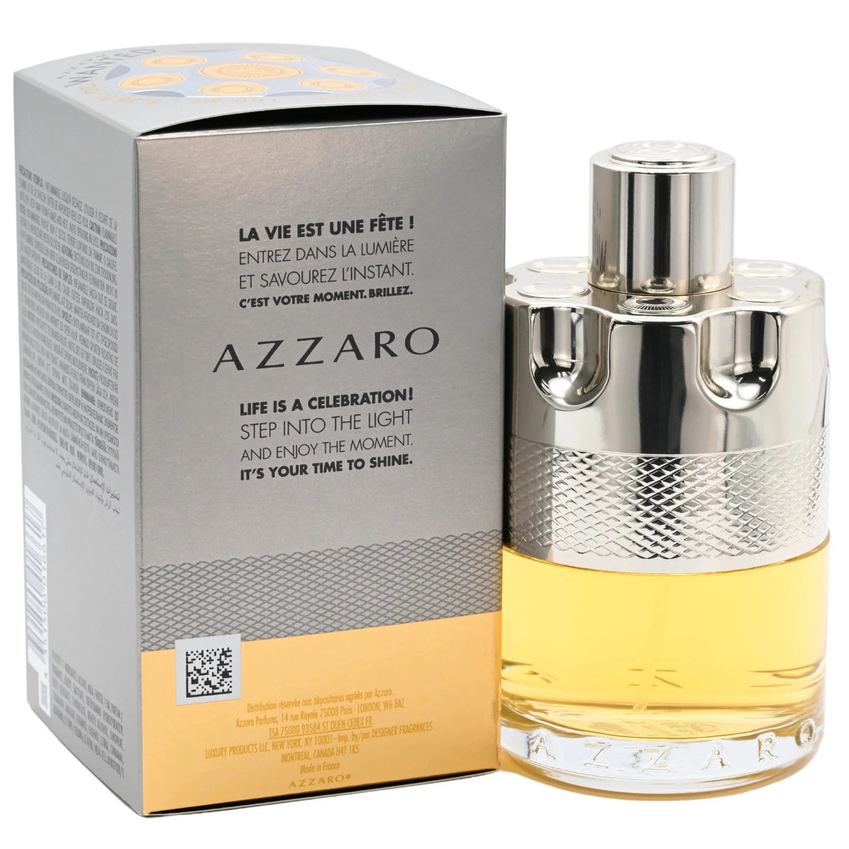 Azzaro Wanted by Azzaro Cologne for Men EDT 3.38 oz - New In Box