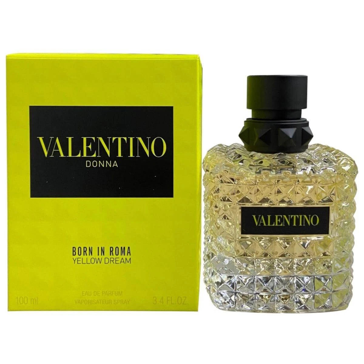 Donna Born In Roma Yellow Dream by Valentino for Her EDP 3.3 / 3.4 oz - New in Box