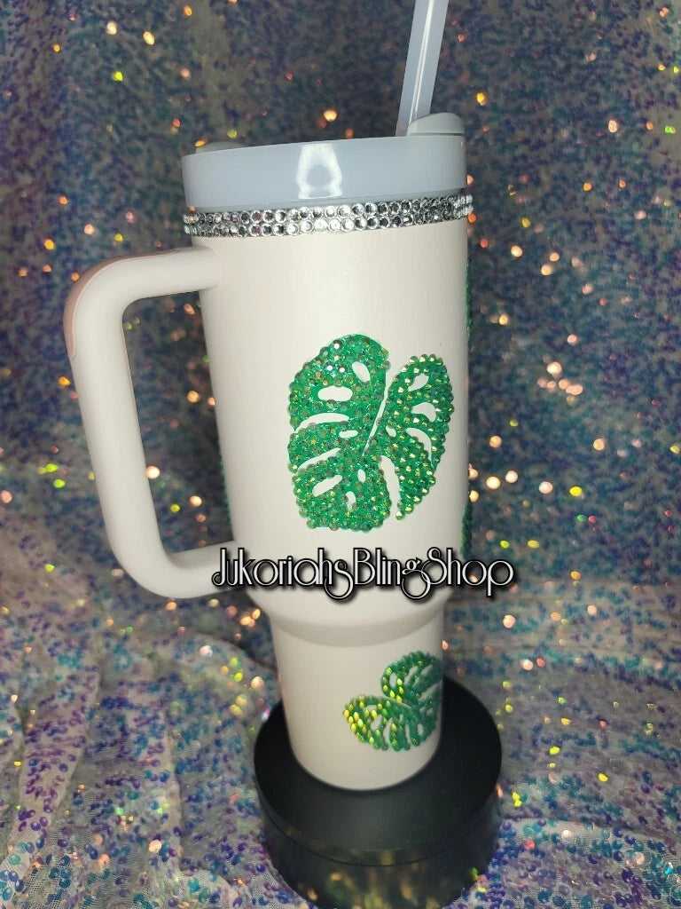 Stanley 40oz Flamingo Pink Tumbler Stainless Steel H2.0 FlowState Quencher