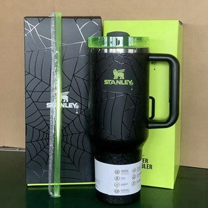 Quencher H2.0 Halloween Web Glow 40oz Limited Edition Tumbler for Friends Gift